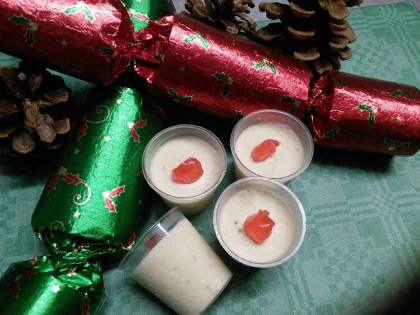 Christmas Pud Shot Pots